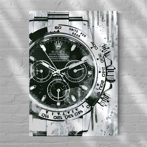 rolex daytona wall art|daytona Rolex white.